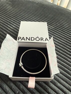 Pandora Sterling Silver Bangle Bracelet